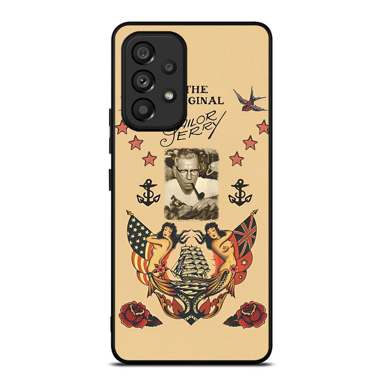 TATTOO SAILOR JERRY FACE Samsung Galaxy A53 Case