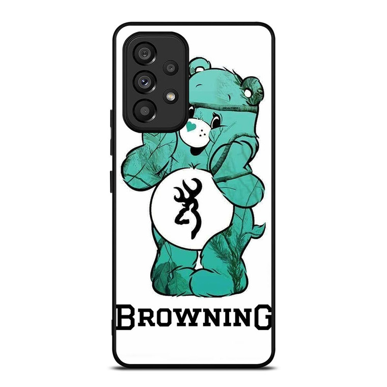 TENDERHEART BEAR CAMO BROWNING Samsung Galaxy A53 Case