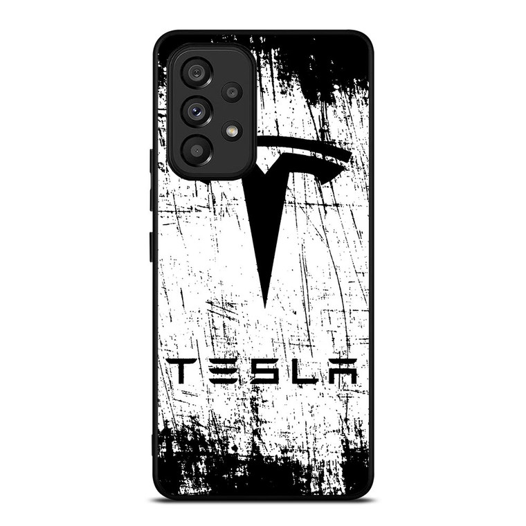 TESLA MOTORS BRUSHED LOGO Samsung Galaxy A53 Case