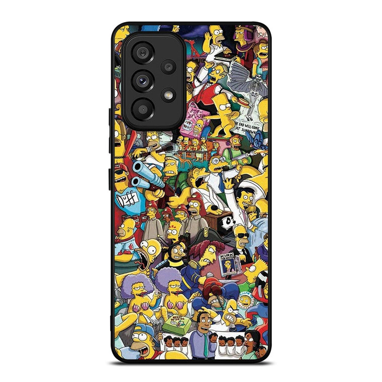 THE SIMPSONS ALL COLLAGE Samsung Galaxy A53 Case