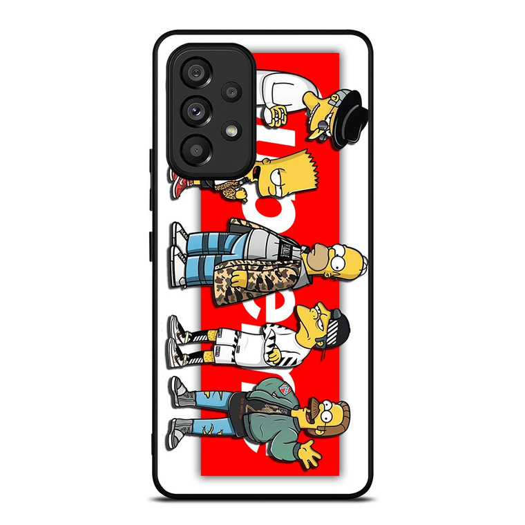THE SIMPSONS SUPREME HYPEBEAST Samsung Galaxy A53 Case