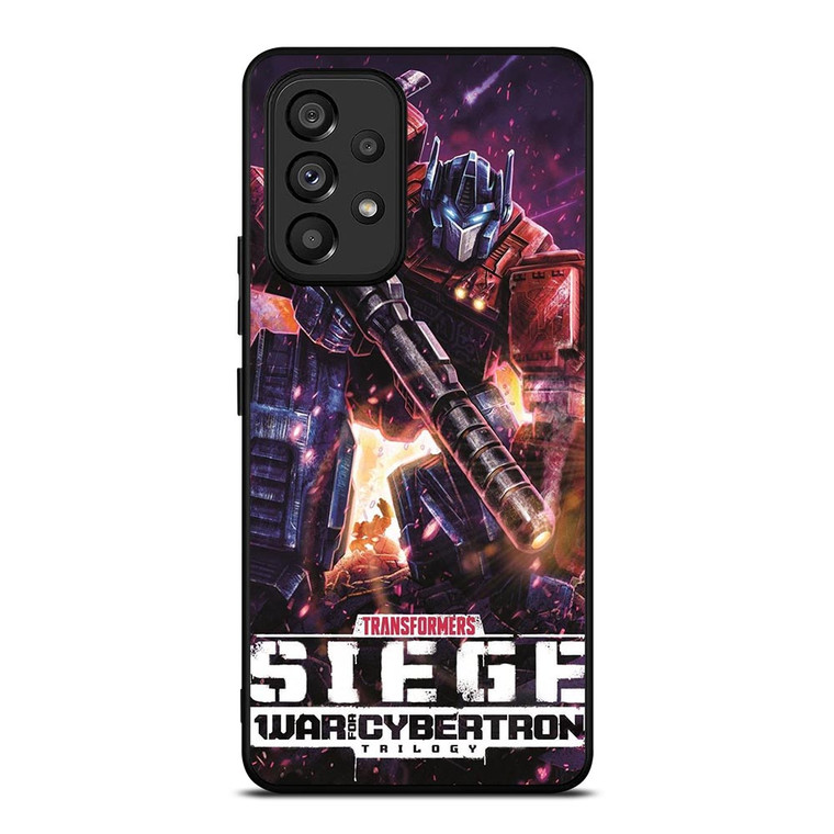 TRANSFORMERS WAR FOR CYBERTRON POSTER Samsung Galaxy A53 Case