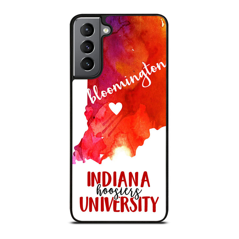 INDIANA HOOSIERS UNIVERSITY Samsung Galaxy S21 Plus Case