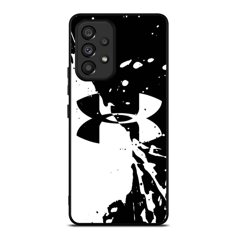 UNDER ARMOUR LOGO BLACK AND WHITE Samsung Galaxy A53 Case
