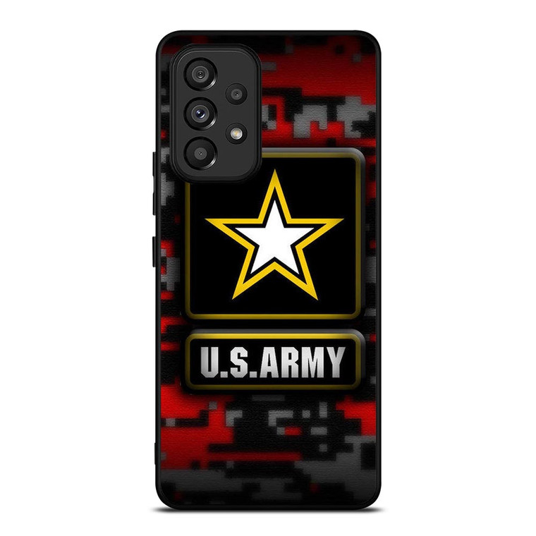 US ARMY CAMO LOGO Samsung Galaxy A53 Case