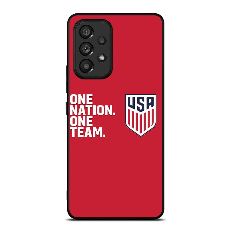 USA SOCCER ONE NATION ONE TEAM Samsung Galaxy A53 Case