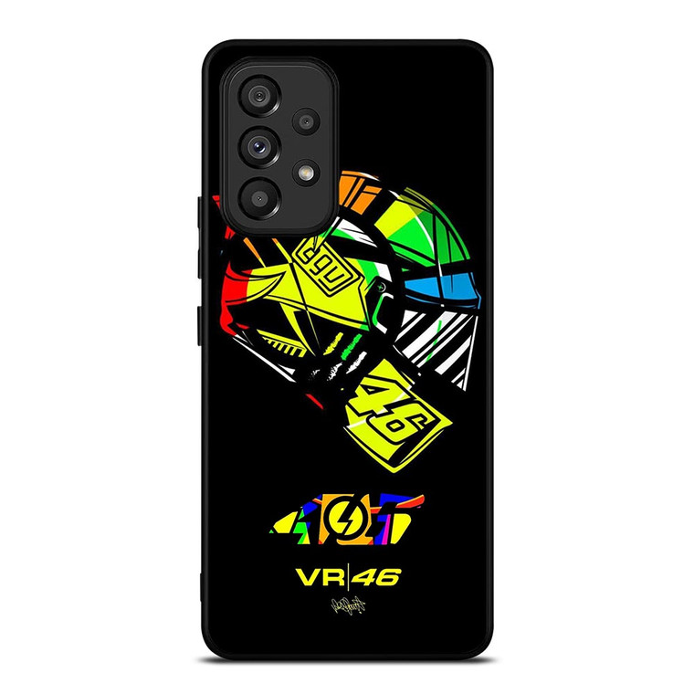 VR VALENTINO ROSSI 46 HELMET Samsung Galaxy A53 Case