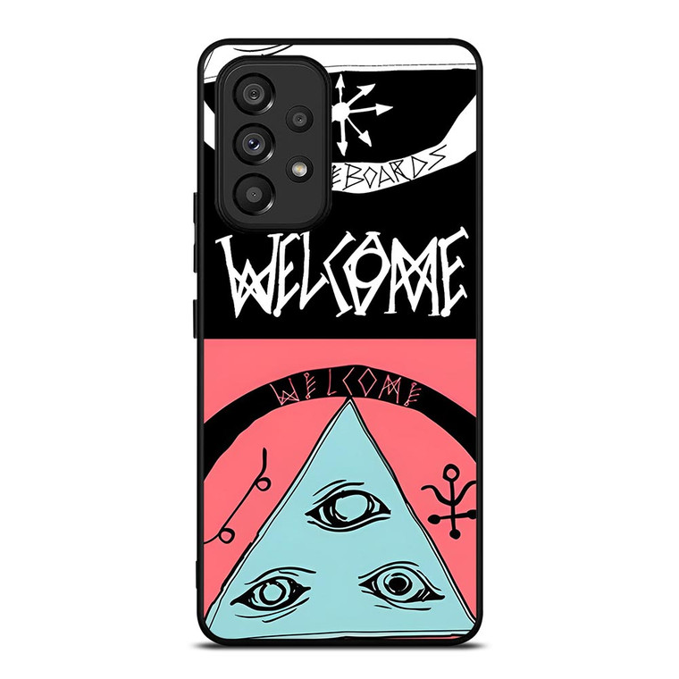 WELCOME SKATEBOARDS TWO Samsung Galaxy A53 Case