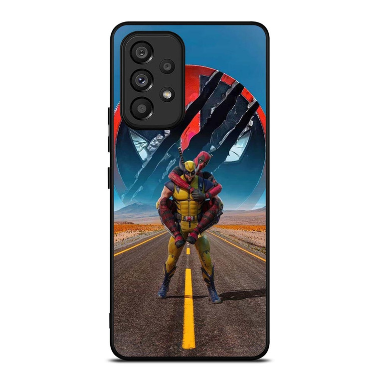 WOLVERINE FEAT DEADPOL MARVEL Samsung Galaxy A53 Case