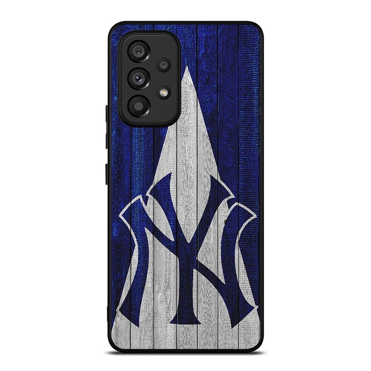 WOODEN LOGO NEW YORK YANKEES Samsung Galaxy A53 Case