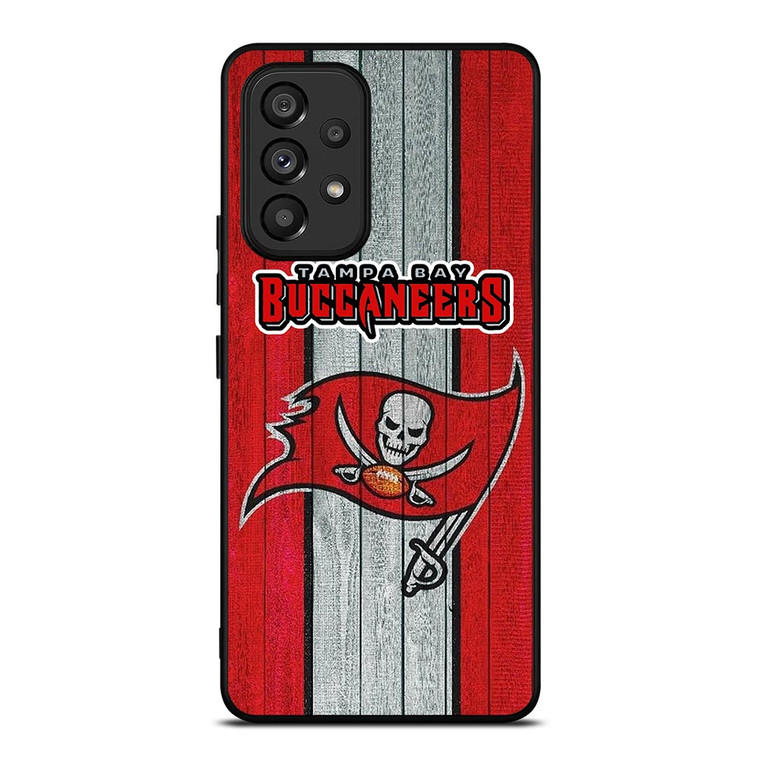 WOODEN LOGO TAMPA BAY BUCCANEERS Samsung Galaxy A53 Case