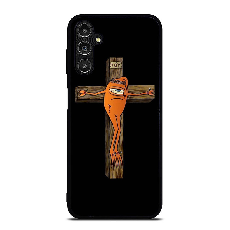 TOY MACHINE SKATEBOARD CROSS LOGO Samsung Galaxy A14 Case
