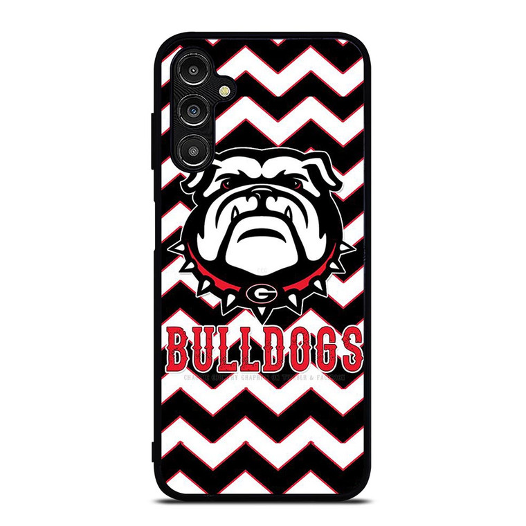 UGA GEORGIA BULLDOGS STRIPE LOGO Samsung Galaxy A14 Case