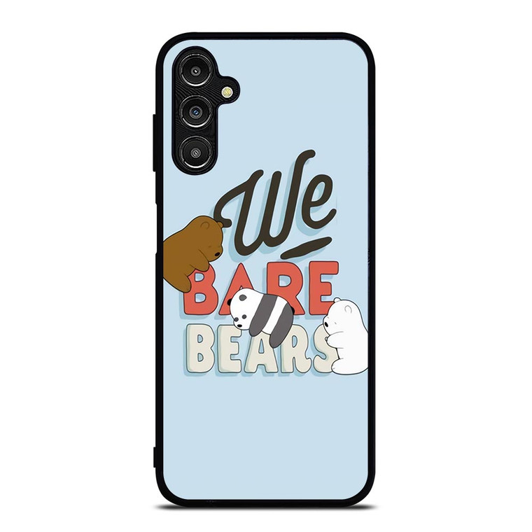WE BARE BEARS CARTOON LOGO Samsung Galaxy A14 Case