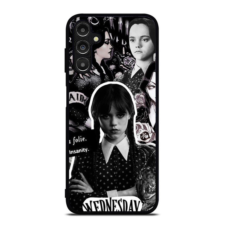 WEDNESDAY ADDAMS MOVIES COLLAGE Samsung Galaxy A14 Case
