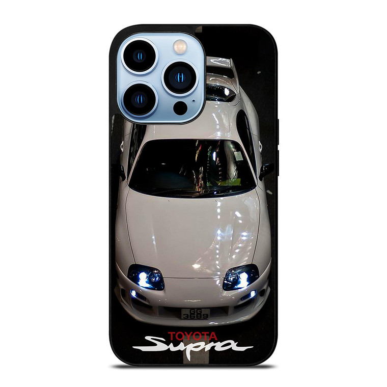 TOYOTA SUPRA WHITE CAR iPhone 13 Pro Max Case TOYOTA SUPRA WHITE CAR iPhone 13 Pro Max Case