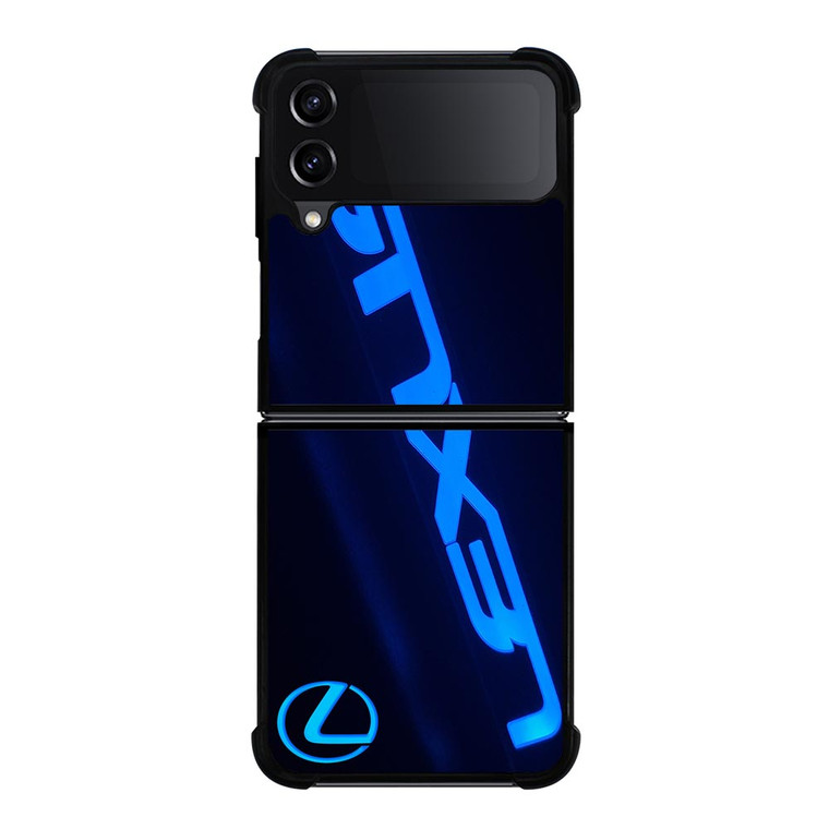 LEXUS BLUE LIGHT LOGO Samsung Galaxy Z FLip4 5G Case Cover