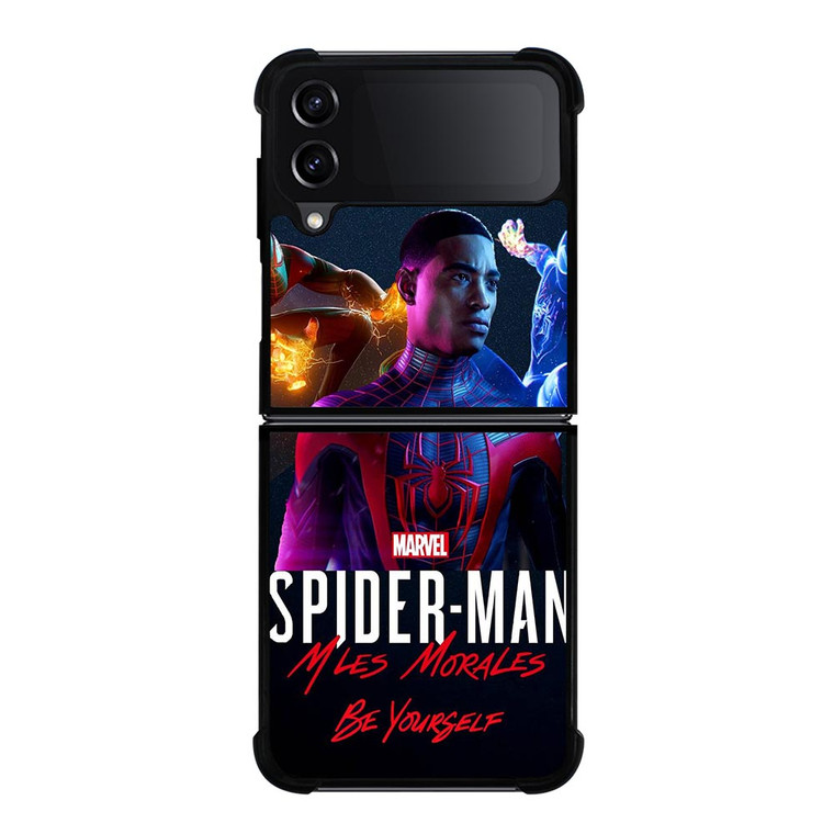 MARVEL SPIDERMAN MILES MORALES POSTER Samsung Galaxy Z FLip4 5G Case Cover