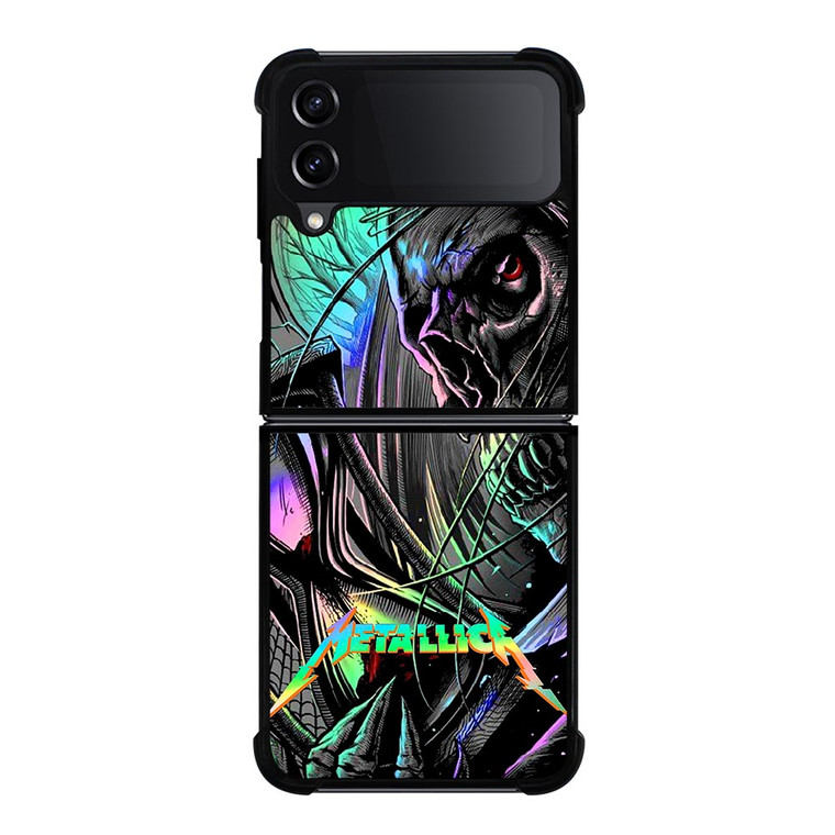 METALLICA SKULL LOGO Samsung Galaxy Z FLip4 5G Case Cover