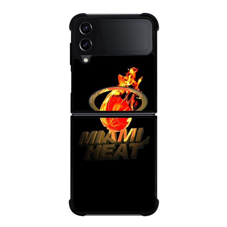 MIAMI HEAT LOGO ART Samsung Galaxy Z FLip4 5G Case Cover