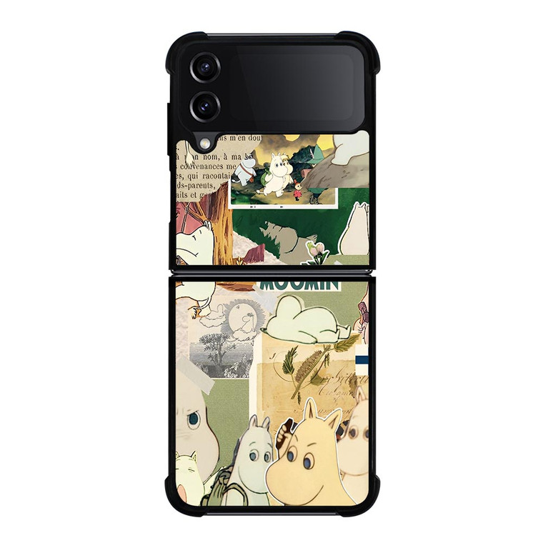 MOOMIN CARTOON LOVE MOMMENT Samsung Galaxy Z FLip4 5G Case Cover