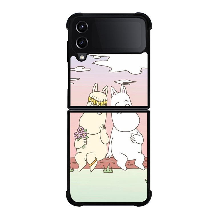 MOOMIN LOVE CARTOON  Samsung Galaxy Z FLip4 5G Case Cover