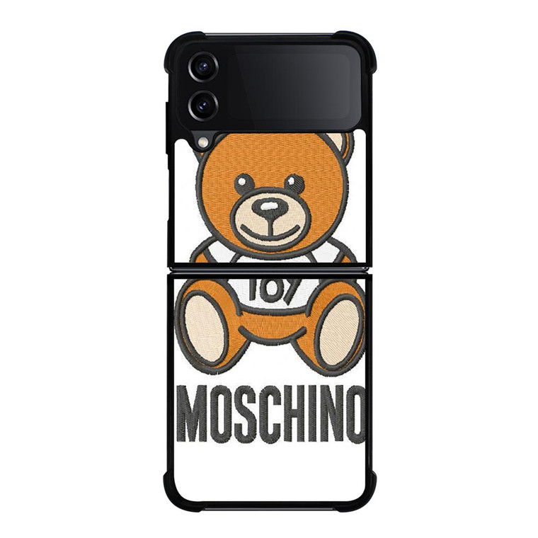MOSCHINO TOY EMBROIDERED Samsung Galaxy Z FLip4 5G Case Cover