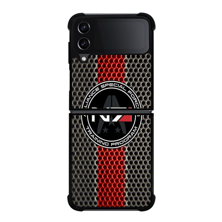 N7 MASS EFFECT PLATE LOGO Samsung Galaxy Z FLip4 5G Case Cover