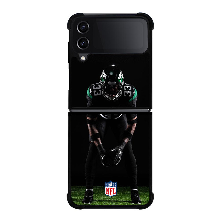 NEW YORK JETS JAMAL ADAMS Samsung Galaxy Z FLip4 5G Case Cover