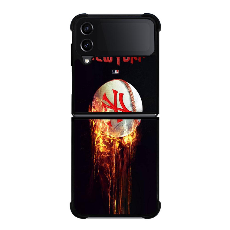 NEW YORK YANKEES MLB BASEBALL Samsung Galaxy Z FLip4 5G Case Cover