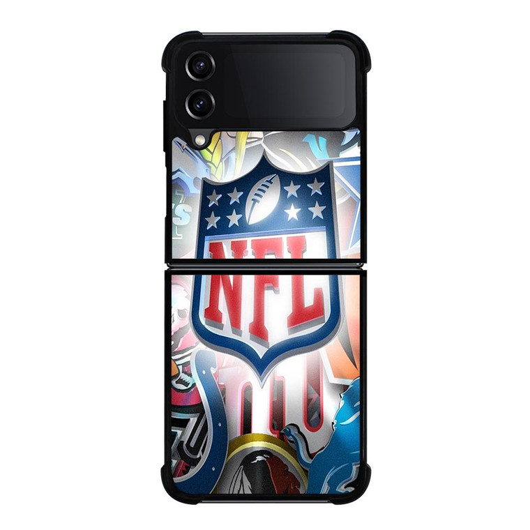 NFL NATIONAL FOOTBALL LEAGUE ALL TEAM LOGO Samsung Galaxy Z FLip4 5G Case Cover