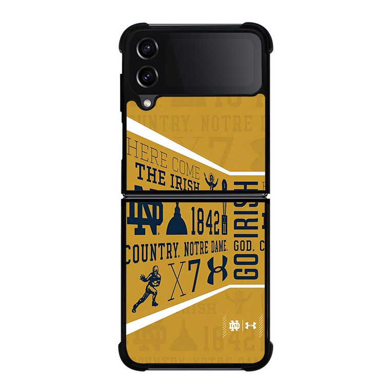 NOTRE DAME FIGHTING IRISH WALL Samsung Galaxy Z FLip4 5G Case Cover