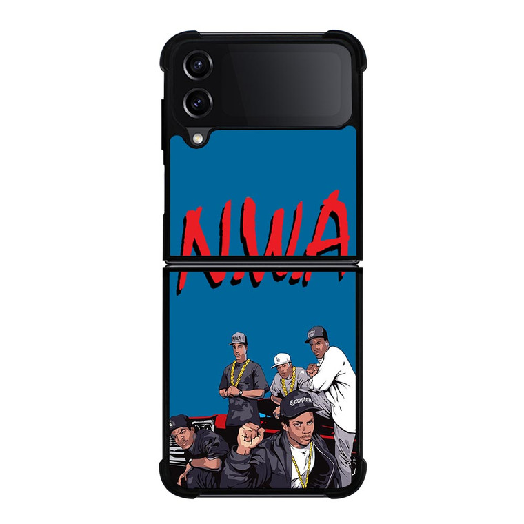 NWA NIGGAZ WIT ATTITUDES HIP HOP Samsung Galaxy Z FLip4 5G Case Cover