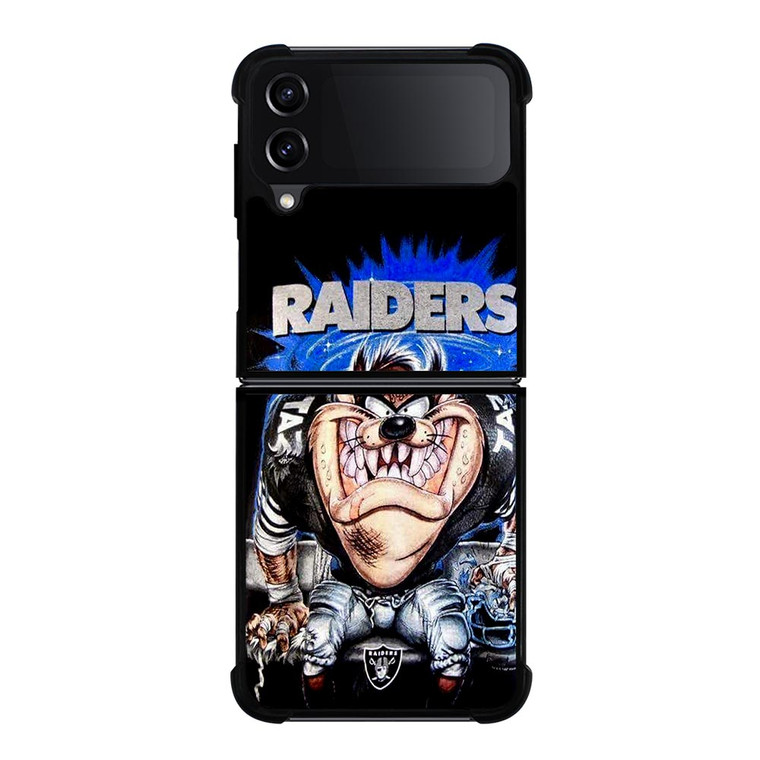 OAKLAND RAIDERS TASMANIAN DEVIL Samsung Galaxy Z FLip4 5G Case Cover