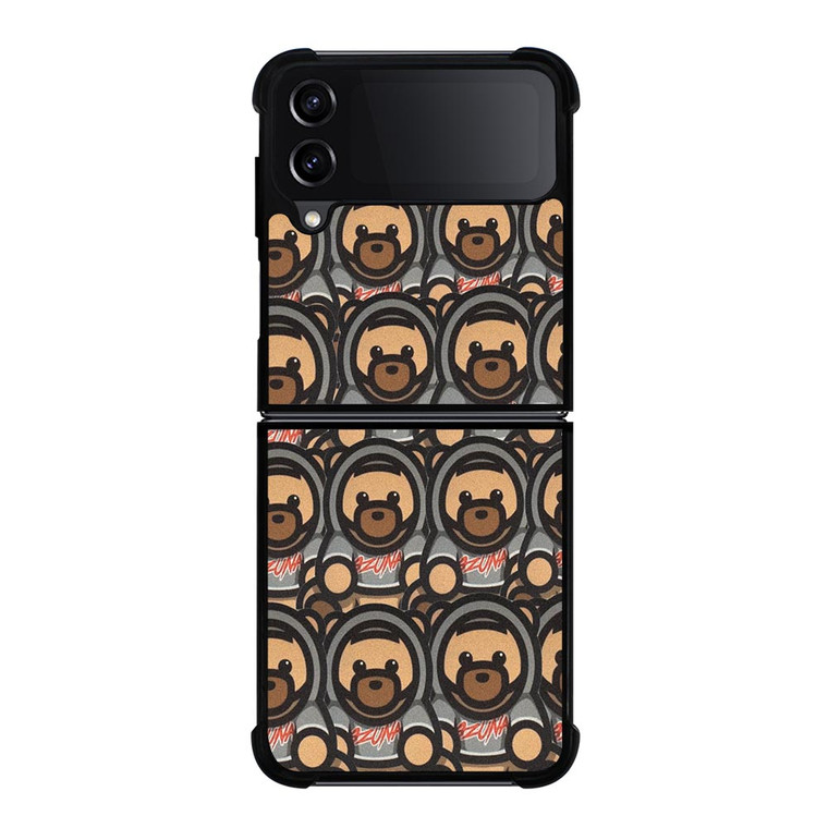 OZUNA BEAR PATTERN Samsung Galaxy Z FLip4 5G Case Cover