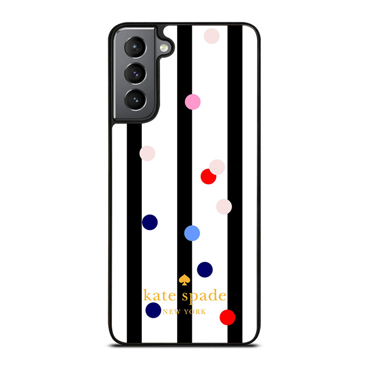 KATE SPADE STRIPE POLKADOTS Samsung Galaxy S21 Plus Case