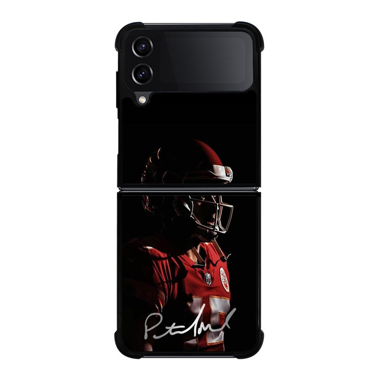 PATRICK MAHOMES KC CHIEFS SIGNATURE Samsung Galaxy Z FLip4 5G Case Cover