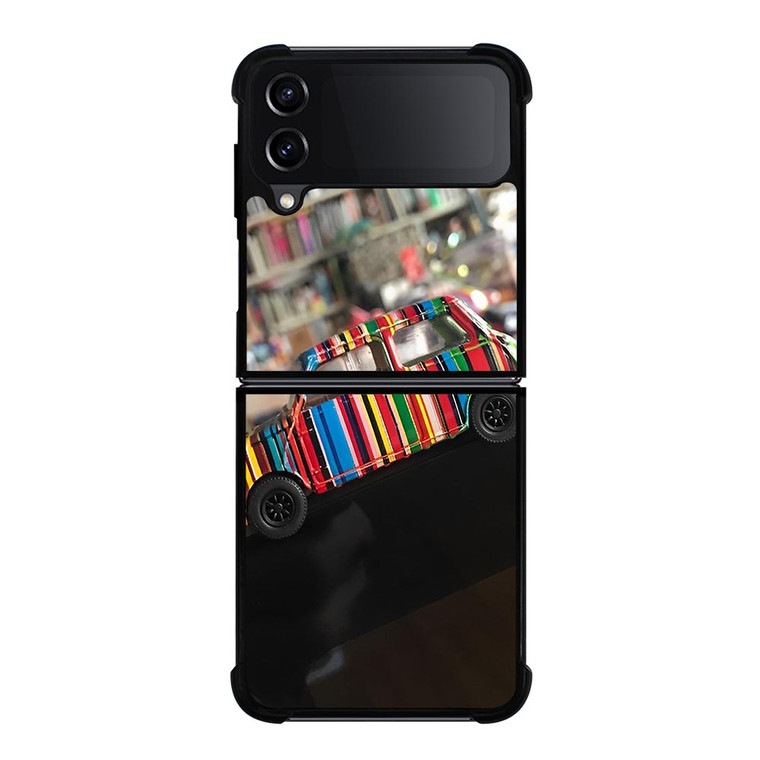 PAUL SMITH STRIPE CAR BOOK Samsung Galaxy Z FLip4 5G Case Cover