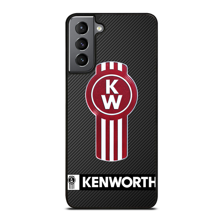 KENWORTH TRUCK LOGO CARBON Samsung Galaxy S21 Plus Case