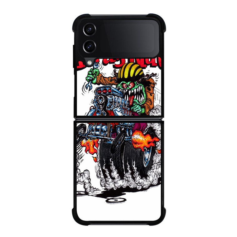 RAT FINK DRAGNUT Samsung Galaxy Z FLip4 5G Case Cover