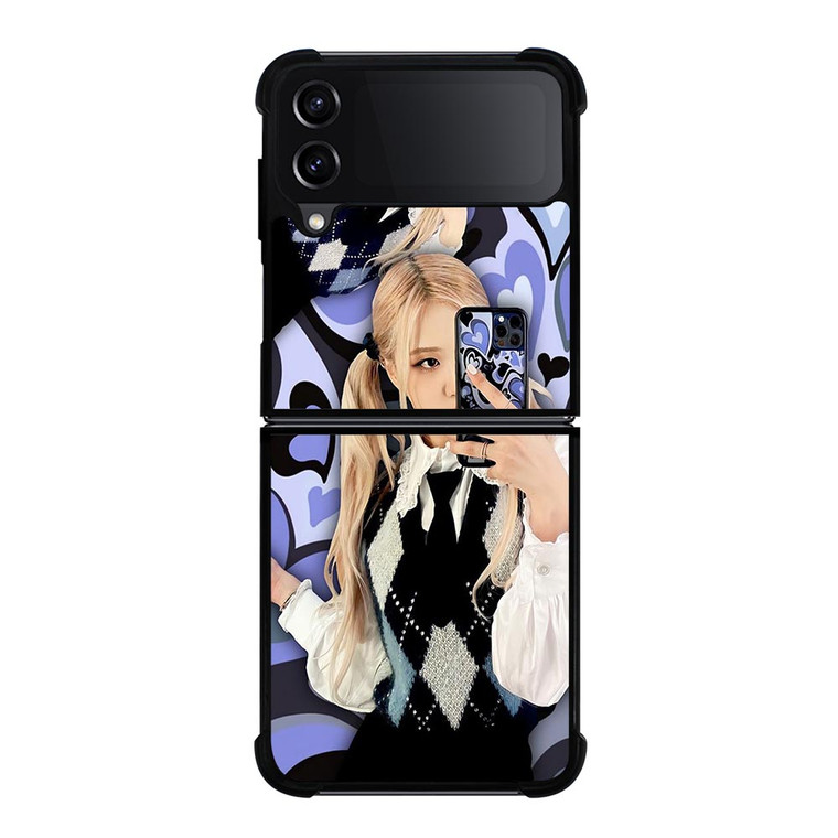 ROSE BLACKPINK LOVE VIOLET Samsung Galaxy Z FLip4 5G Case Cover