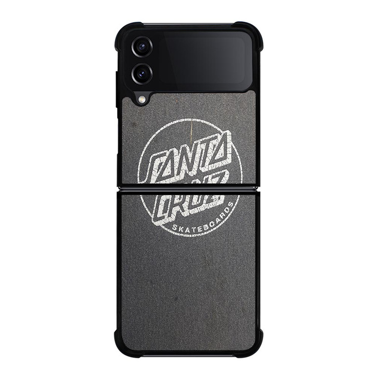 SANTA CRUZ SKATEBOARD LOGO ASPHALT Samsung Galaxy Z FLip4 5G Case Cover