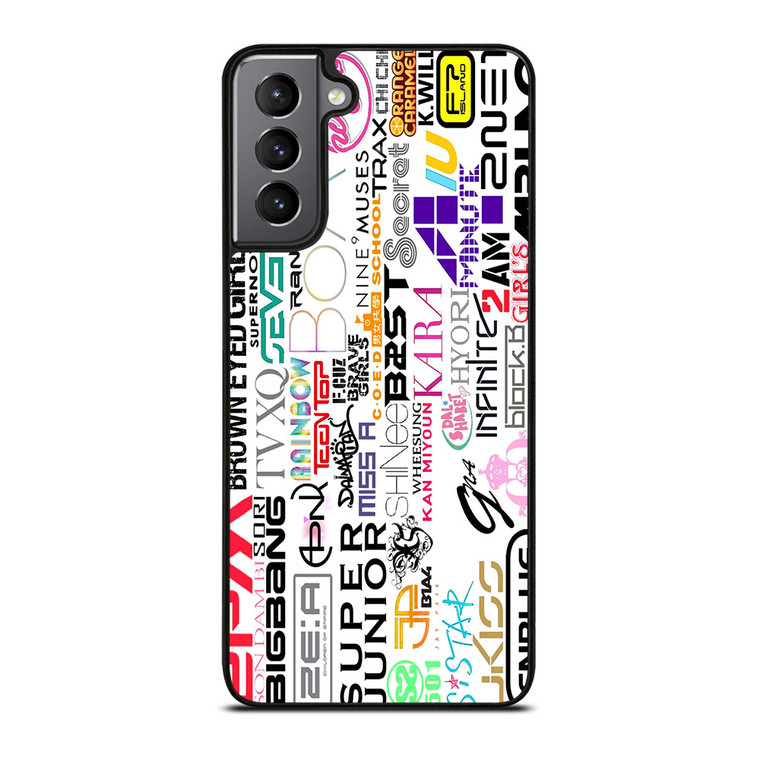 KPOP ALL BAND Samsung Galaxy S21 Plus Case