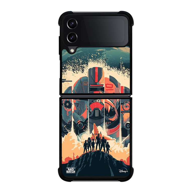 STAR WARS THE BAD BATCH PICT Samsung Galaxy Z FLip4 5G Case Cover