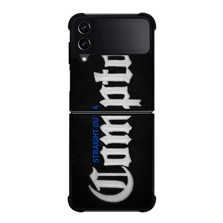 STRAIGHT OUTTA COMPTON EMBOSS Samsung Galaxy Z FLip4 5G Case Cover