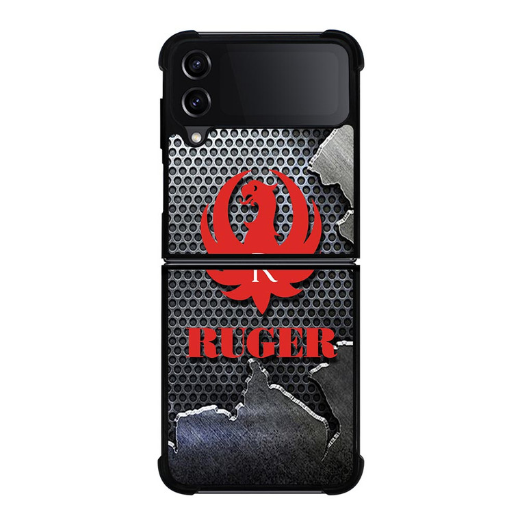 STURM RUGER FIREARM METAL LOGO 2 Samsung Galaxy Z FLip4 5G Case Cover