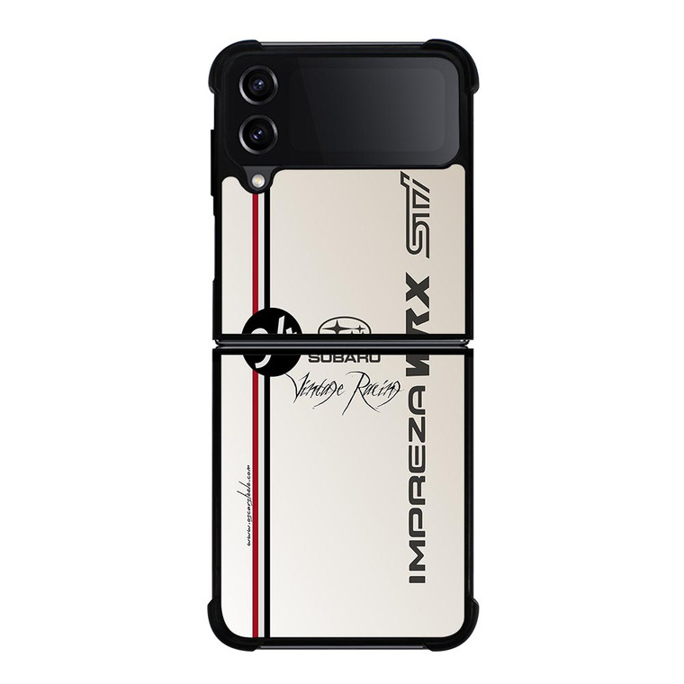 SUBARUWRX STI VINTAGE CAR Samsung Galaxy Z FLip4 5G Case Cover SUBARUWRX STI VINTAGE CAR Samsung Galaxy Z FLip4 5G Case Cover