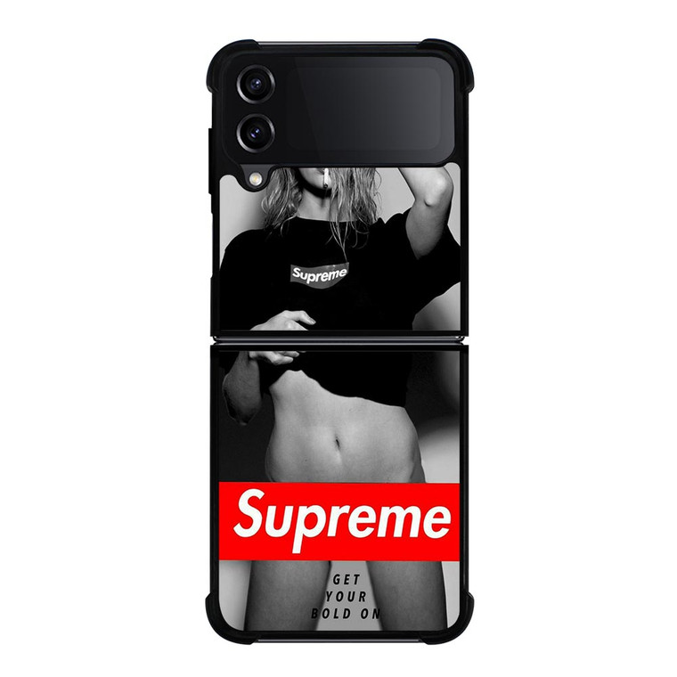 SUPREME GET YOUR BOLD ON 2 Samsung Galaxy Z FLip4 5G Case Cover
