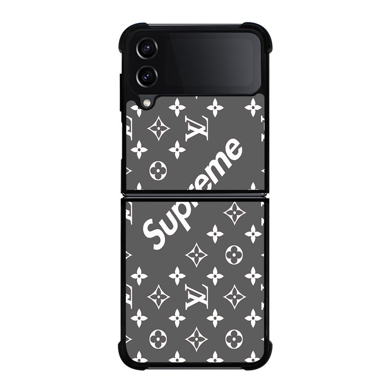 SUPREME GREY PATTREN Samsung Galaxy Z FLip4 5G Case Cover