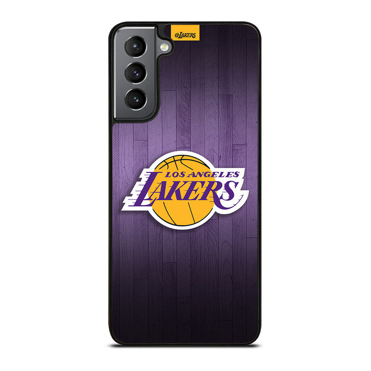 LA LAKERS WOOD DESIGN Samsung Galaxy S21 Plus Case